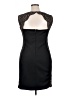 Jackie Jon Black Cocktail Dress Size 16 - photo 2
