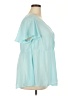 Torrid 100% Polyester Teal Short Sleeve Blouse Size 2X Plus (2) - photo 4