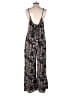 Lulus 100% Rayon Paisley Black Jumpsuit Size S - photo 2