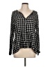 Rails Black 3/4 Sleeve Blouse Size L - photo 1