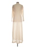 Shein 100% Polyester Ivory Casual Dress Size 6 - photo 2