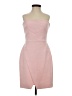 Likely Solid Pink Cocktail Dress Size 4 - photo 1