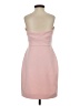 Likely Solid Pink Cocktail Dress Size 4 - photo 2