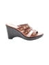 Umberto Raffini 100% Leather Brown Wedges Size EU 38 - photo 1