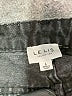 Le Lis Black Denim Skirt Size L - photo 3