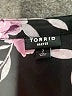 Torrid 100% Polyester Floral Black 3/4 Sleeve Blouse Size 2X Plus (2) - photo 7