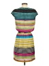 Guess 100% Polyester Stripes Green Casual Dress Size 4 - photo 2