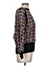 Mac Douglas 100% Silk Black Long Sleeve Silk Top Size 12 - photo 4