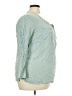Old Navy 100% Rayon Teal Long Sleeve Blouse Size 2X - photo 4