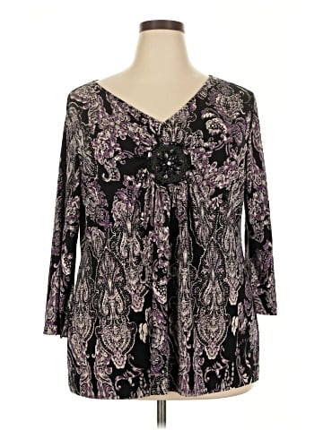 DressBarn 3/4 Sleeve Blouse (view 1)