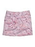 Fabrique 100% Polyester Print Purple Skort Size 8 - photo 1