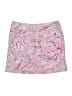 Fabrique 100% Polyester Print Purple Skort Size 8 - photo 2