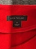 Ann Taylor Solid Red Casual Dress Size 8 - photo 7