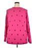 Torrid 100% Cotton Hearts Pink Pullover Sweater Size 2X Plus (2) - photo 2