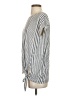 Max Studio Silver Short Sleeve Blouse Size S - photo 5