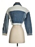 Missguided 100% Cotton Blue Denim Jacket Size 2 (petite) - photo 2