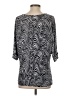 MICHAEL Michael Kors Silver 3/4 Sleeve Blouse Size XS - photo 2