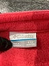Columbia 100% Polyester Red Pink Zip Up Hoodie Size 6-12 mo - photo 3