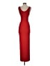 Enza Costa Red Cocktail Dress Size XXS (estimated) - photo 2