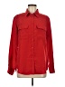 Central Park West 100% Polyester Red Long Sleeve Blouse Size M - photo 1