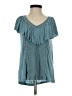 Maurices Teal Short Sleeve Blouse Size XS - photo 1