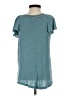 Maurices Teal Short Sleeve Blouse Size XS - photo 2