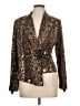 Joseph Ribkoff Animal Print Gold Blazer Size 12 - photo 1