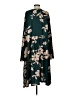 Assorted Brands 100% Polyester Print Green Casual Dress Size 26 waist - photo 2