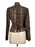 Joseph Ribkoff Animal Print Gold Blazer Size 12 - photo 2