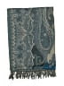 Unbranded Paisley Teal Blue Scarf One size - photo 2