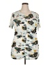 Torrid Ivory Short Sleeve Top Size 2X Plus (2) - photo 1