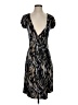 Express Print Black Cocktail Dress Size S - photo 1