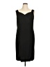 Maya Brooke 100% Polyester Solid Black Cocktail Dress Size 16 - photo 1
