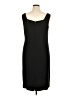 Maya Brooke 100% Polyester Solid Black Cocktail Dress Size 16 - photo 2