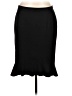 Nine West Solid Black Formal Skirt Size 12 - photo 1