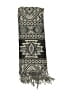 H&M 100% Viscose Gray Black Scarf One size - photo 2