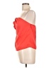 River Island Orange Red Sleeveless Blouse Size 10 - photo 5