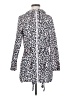 Sinsay 100% Polyester Animal Print White Coat Size XS - photo 1