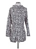 Sinsay 100% Polyester Animal Print White Coat Size XS - photo 2