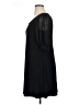MSK Solid Black Casual Dress Size XL - photo 5