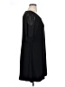 MSK Solid Black Casual Dress Size XL - photo 4