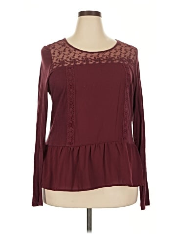 LC Lauren Conrad Long Sleeve Top (view 1)