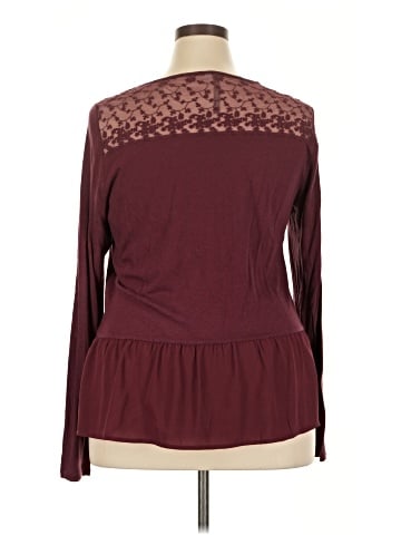 LC Lauren Conrad Long Sleeve Top (view 2)