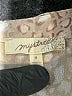 Mystree 100% Polyester Paisley Tan Long Sleeve Blouse Size M - photo 7