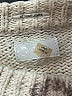 Mother 100% Cotton Animal Print Silver Pullover Sweater Size S - photo 7