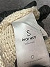 Mother 100% Cotton Animal Print Silver Pullover Sweater Size S - photo 8