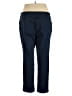 JM Collection Solid Blue Casual Pants Size 16 - photo 2