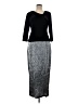 Ronni Nicole Silver Cocktail Dress Size 6 - photo 1