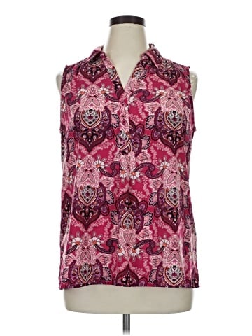 Dana Buchman Sleeveless Blouse (view 1)