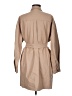 ASOS Design 100% Polyurethane Tan Trenchcoat Size 8 - photo 2